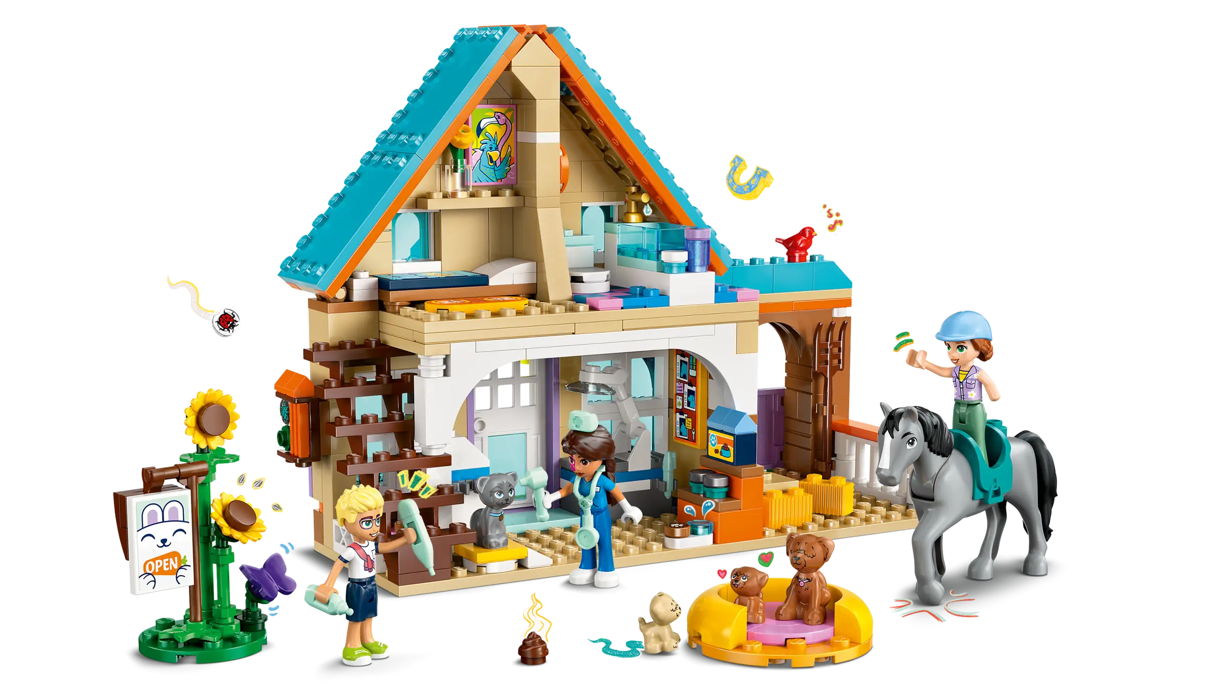 LEGO Friends Horse and Pet Vet Clinic • Set 42651 • SetDB