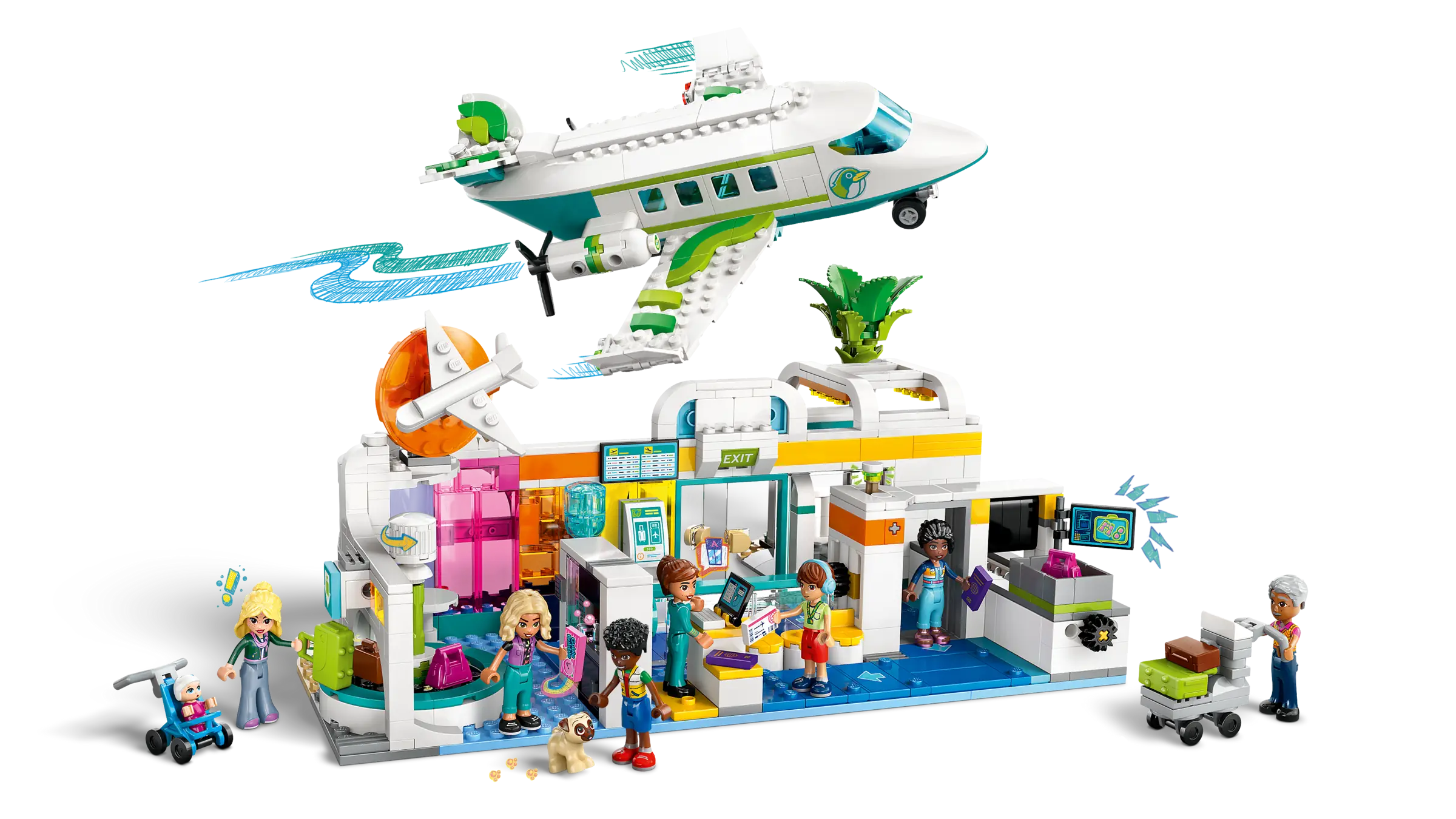 LEGO Friends Heartlake City Airport and Airplane • Set 42656