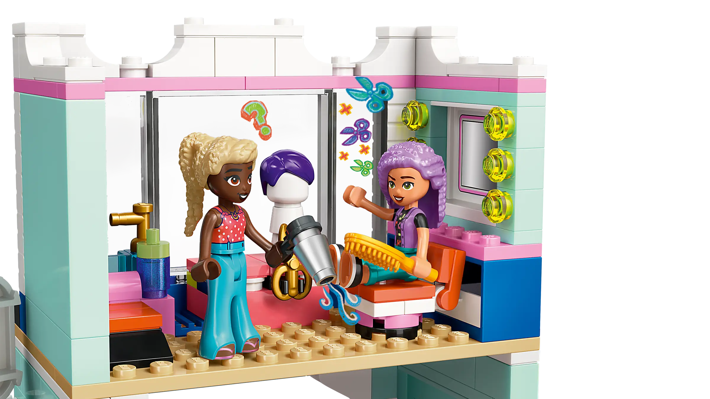 Hair Salon Amazon Toys Lego Friends LEGO Friends Hair Salon And