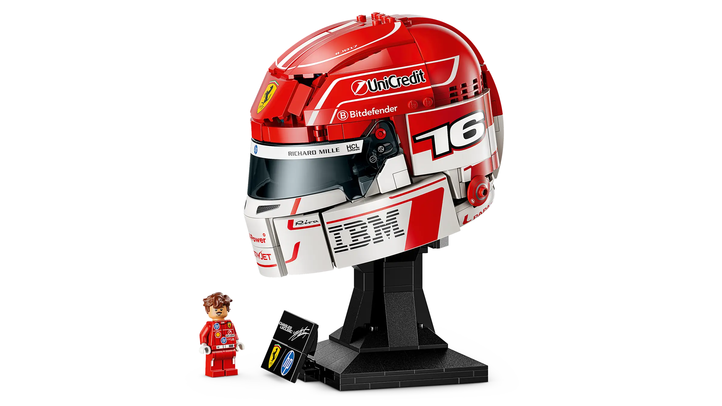 LEGO Editions Scuderia Ferrari HP Charles Leclerc Helmet