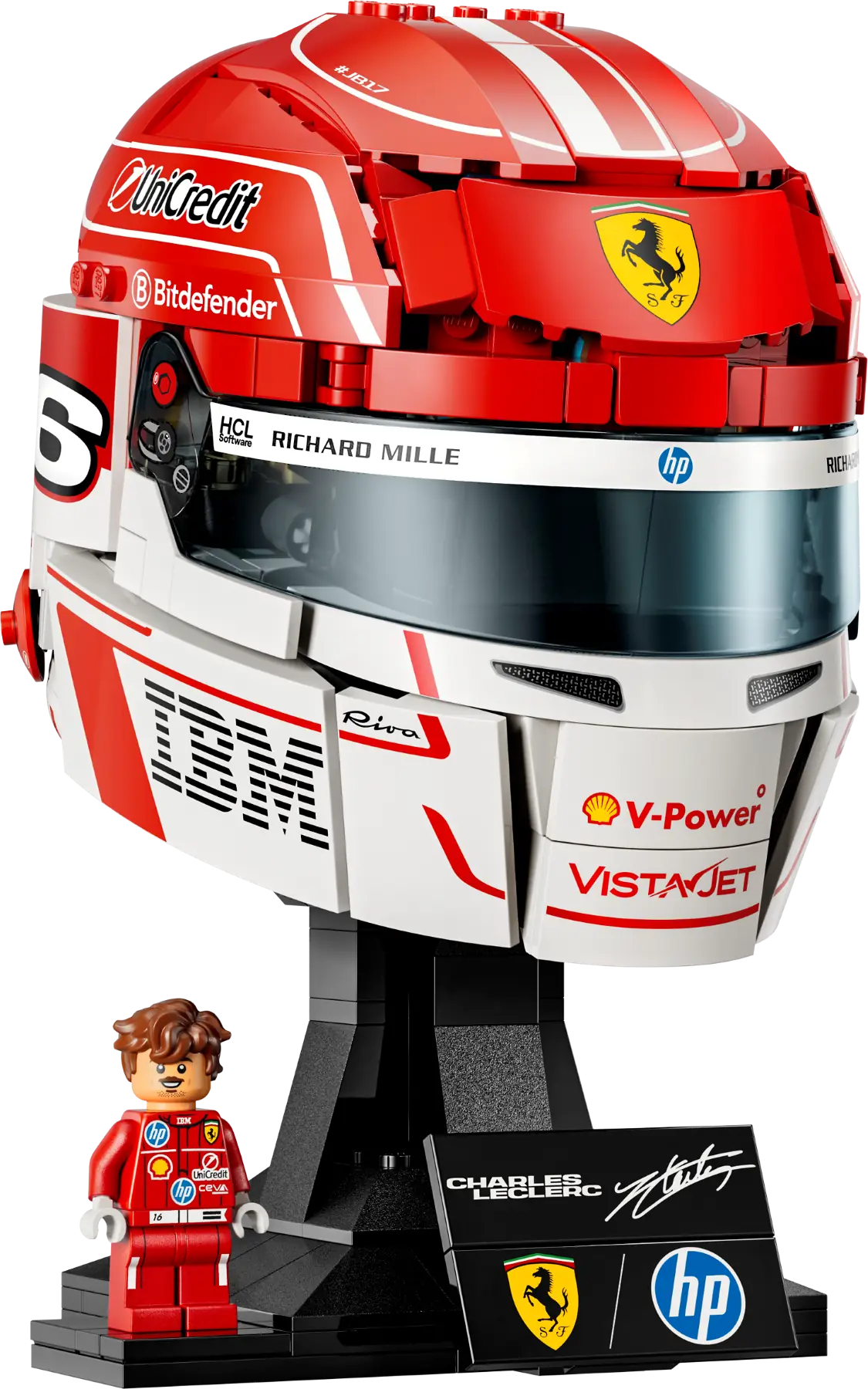 strawberryページ LEGO Editions Scuderia Ferrari HP Charles Leclerc Helmet