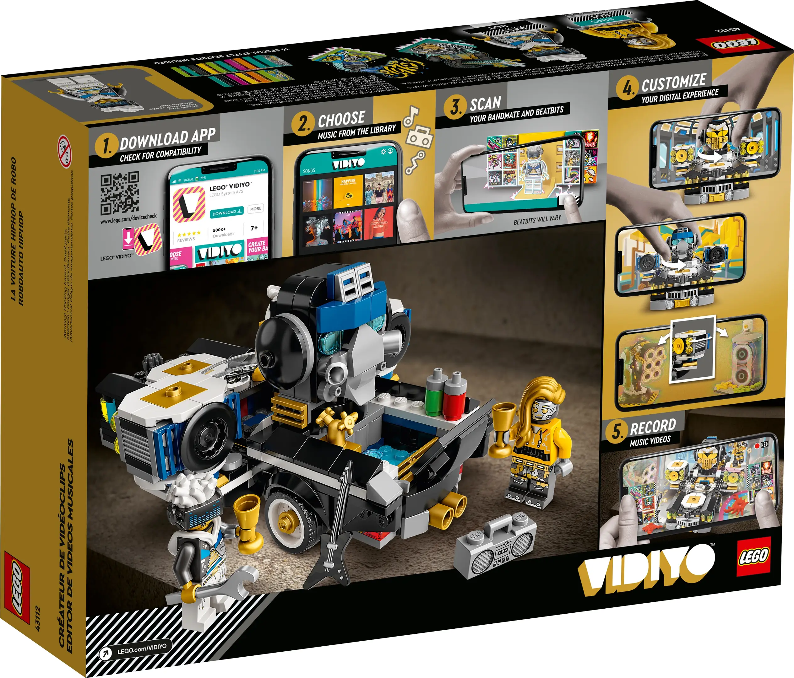 LEGO VIDIYO Robo HipHop Car • Set 43112 • SetDB