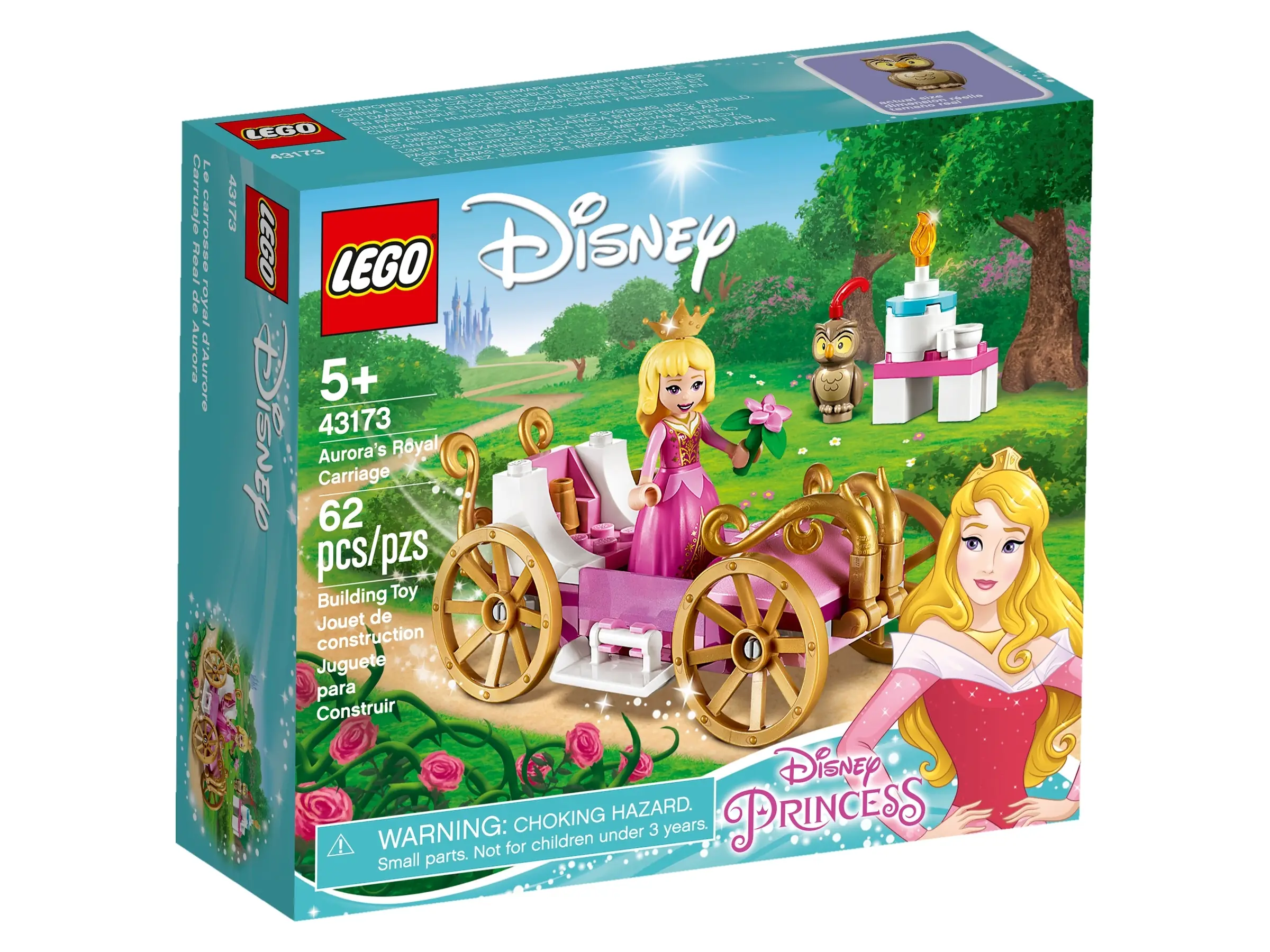 LEGO Disney Aurora's Royal Carriage • Set 43173 • SetDB