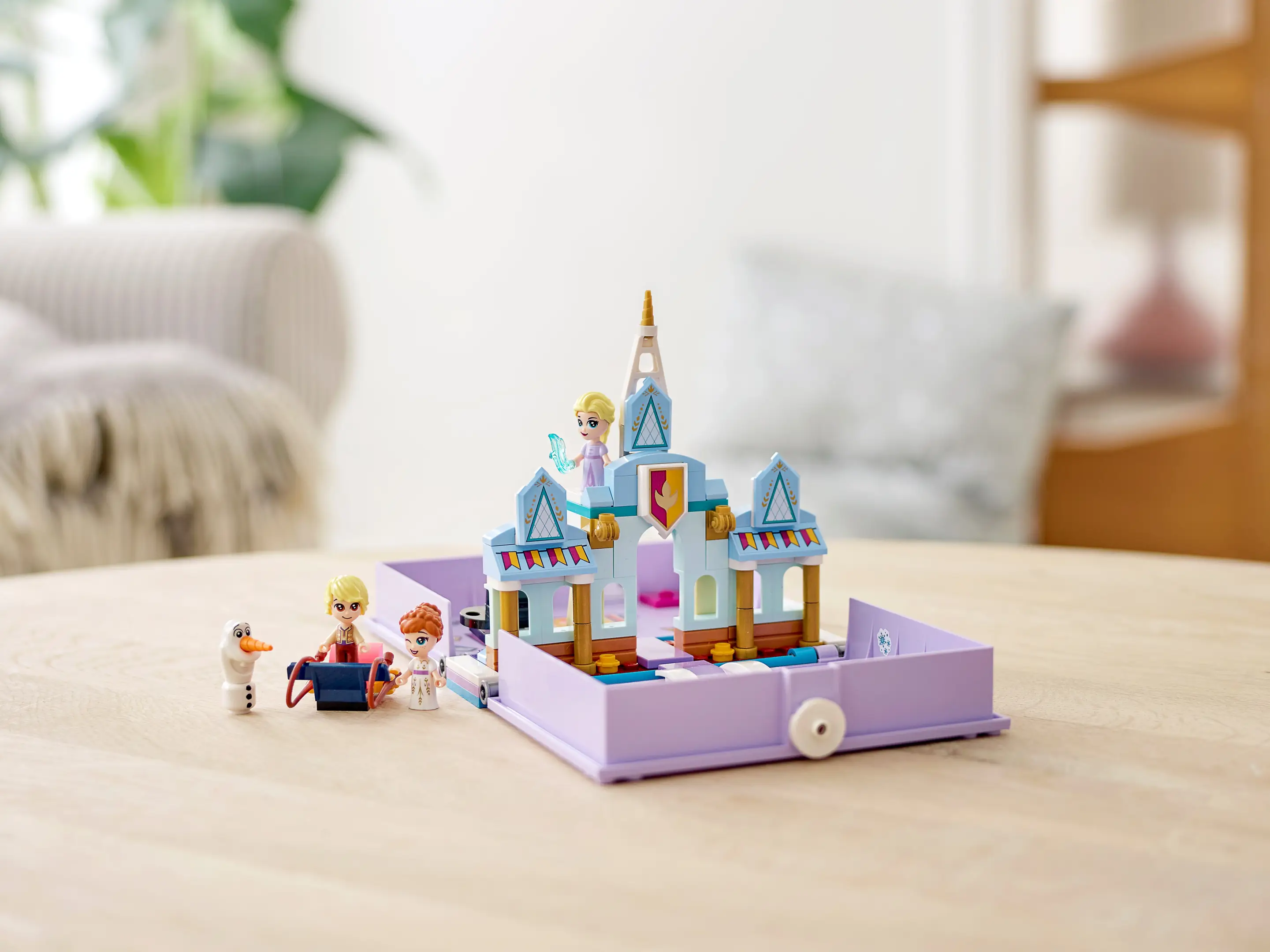 Lego disney anna and elsa's storybook adventures princess building playset hotsell
