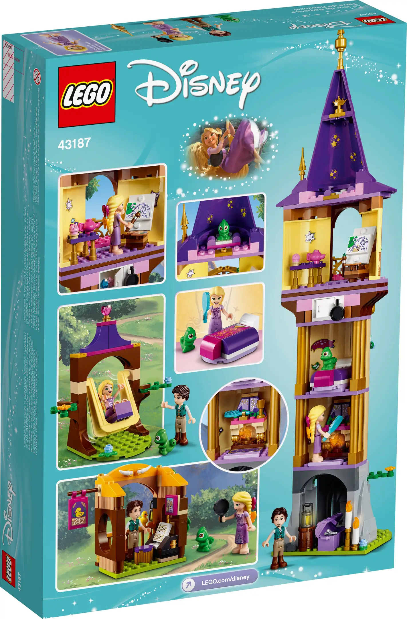 ダラコスタ　シレーネ LEGO Disney Rapunzel's Tower • Set 43187 • SetDB