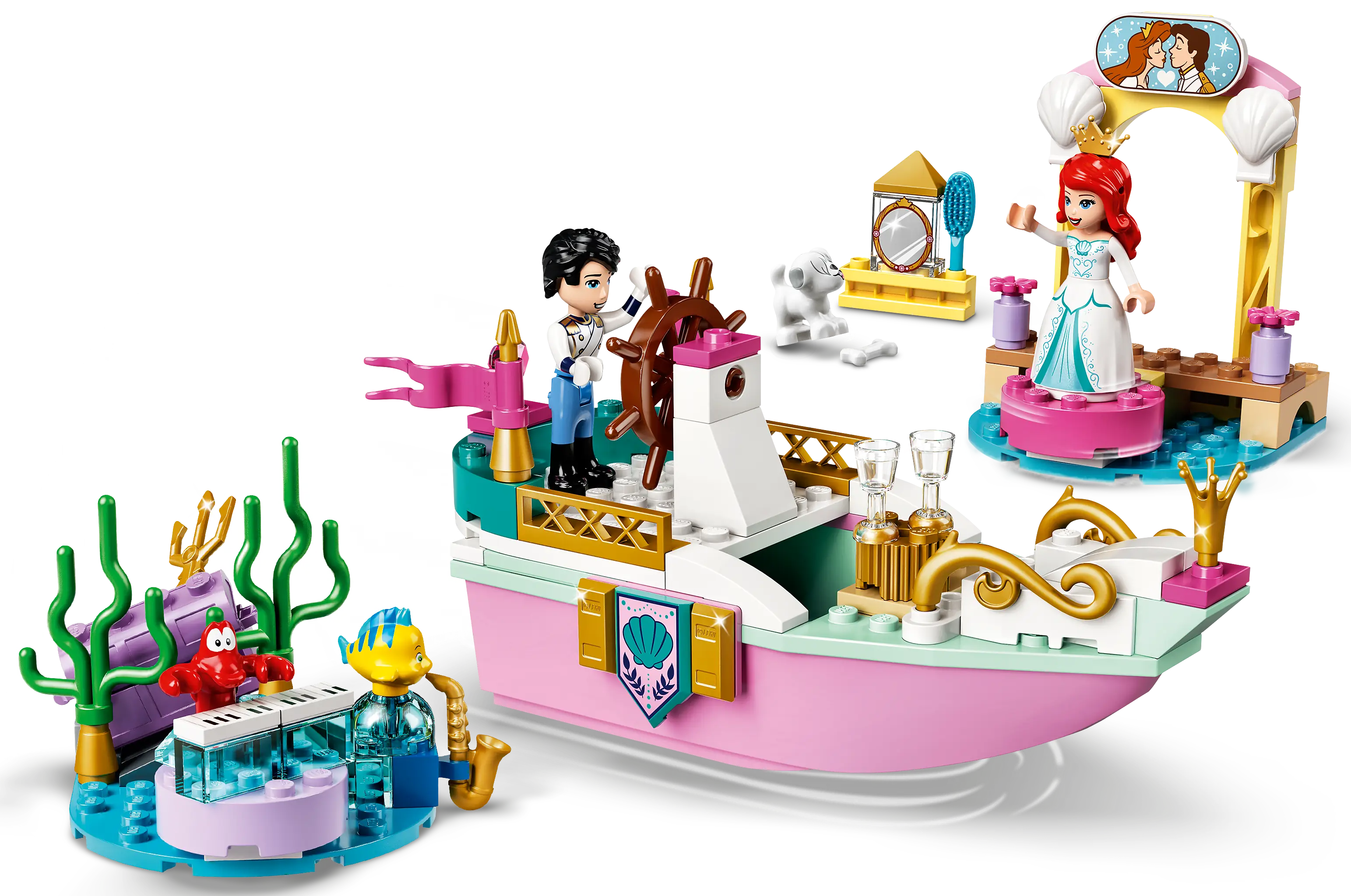 LEGO Disney Ariel s Celebration Boat Set 43191 SetDB