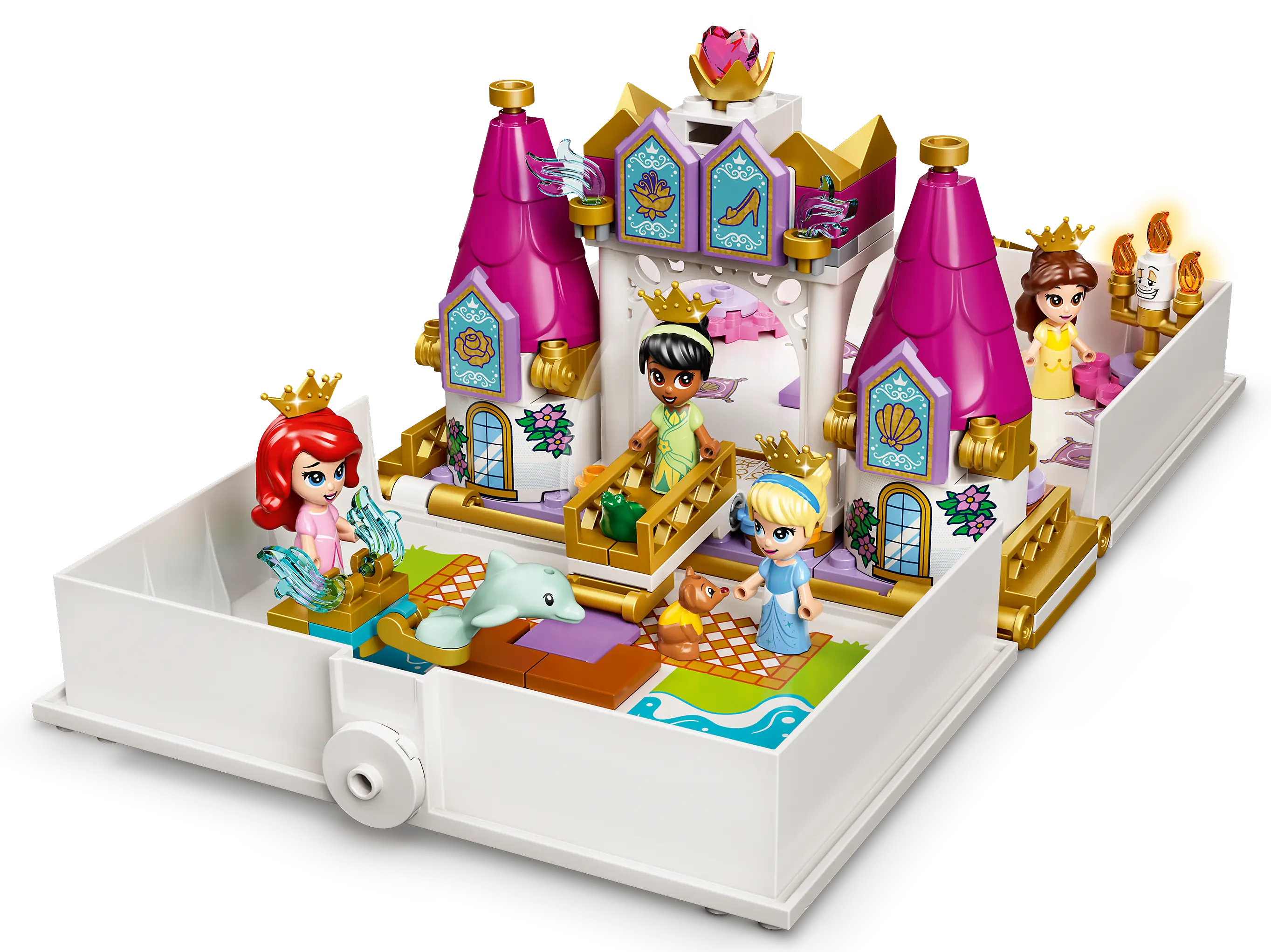 LEGO Disney Ariel Belle Cinderella and Tiana s Storybook Adventures