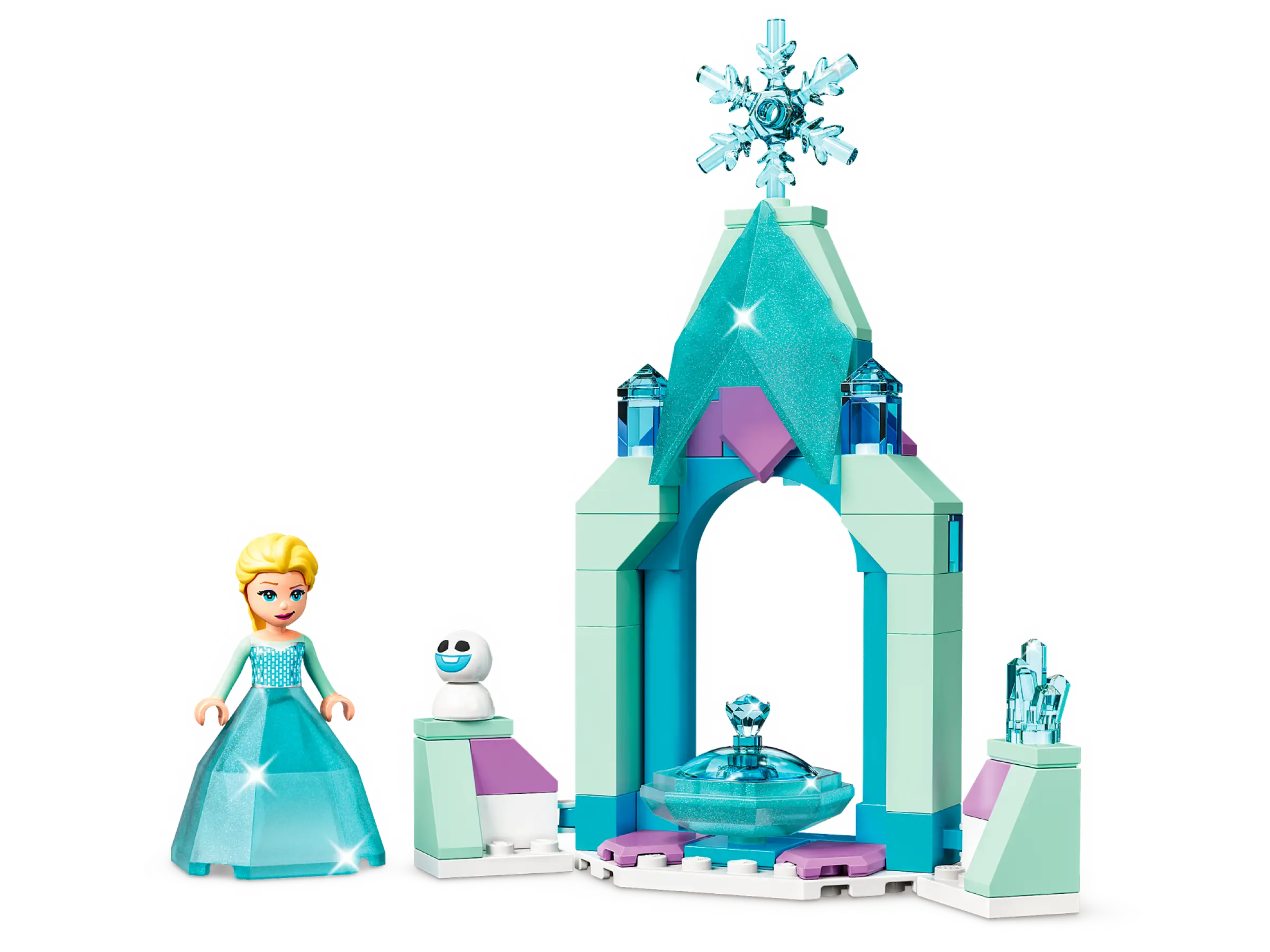 LEGO Disney Elsa's Castle Courtyard • Set 43199 • SetDB LEGO Disney Elsa's Castle Courtyard • Set 43199 • SetDB