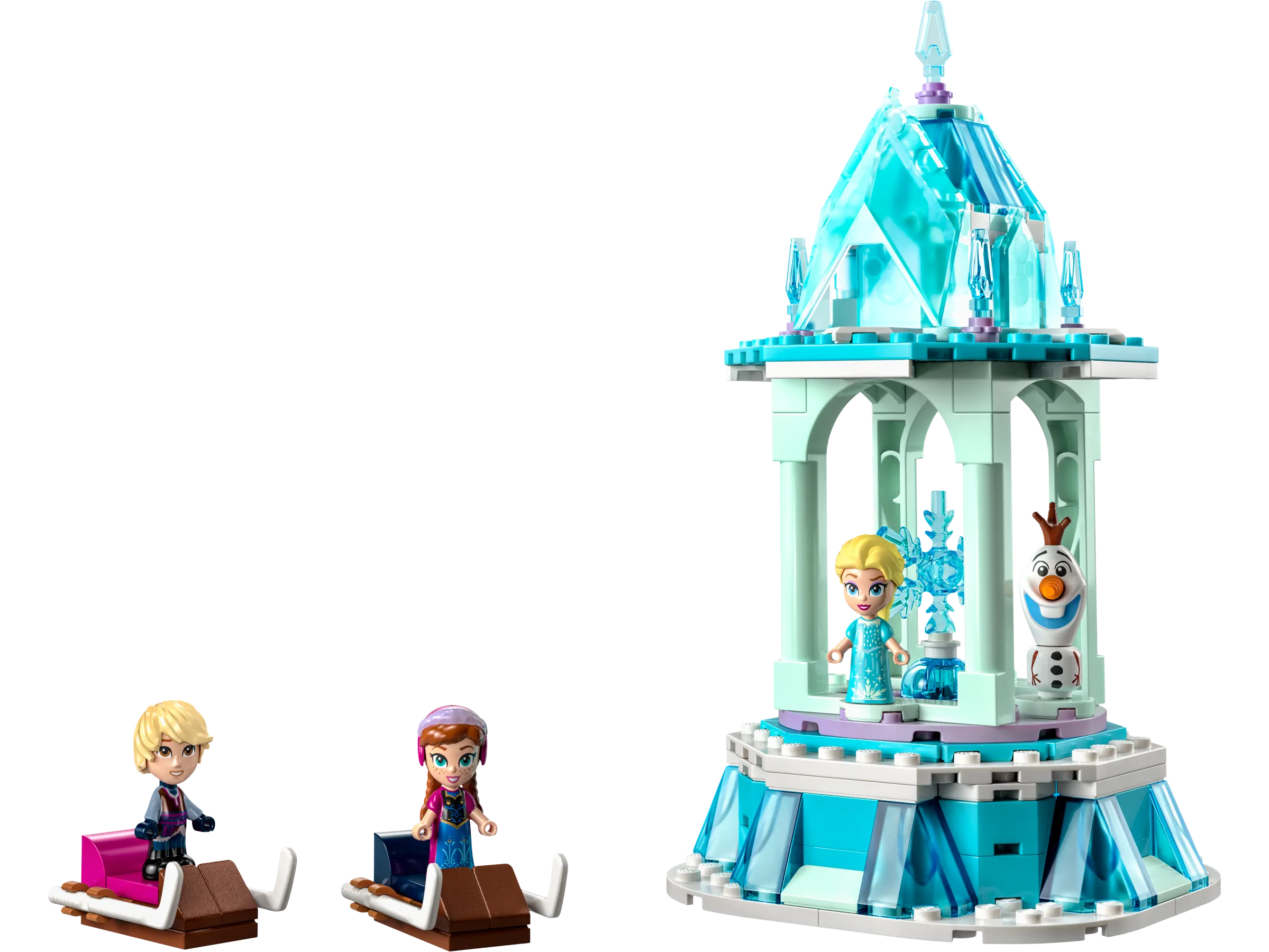 LEGO Disney Anna and Elsa's Magical Carousel • Set 43218