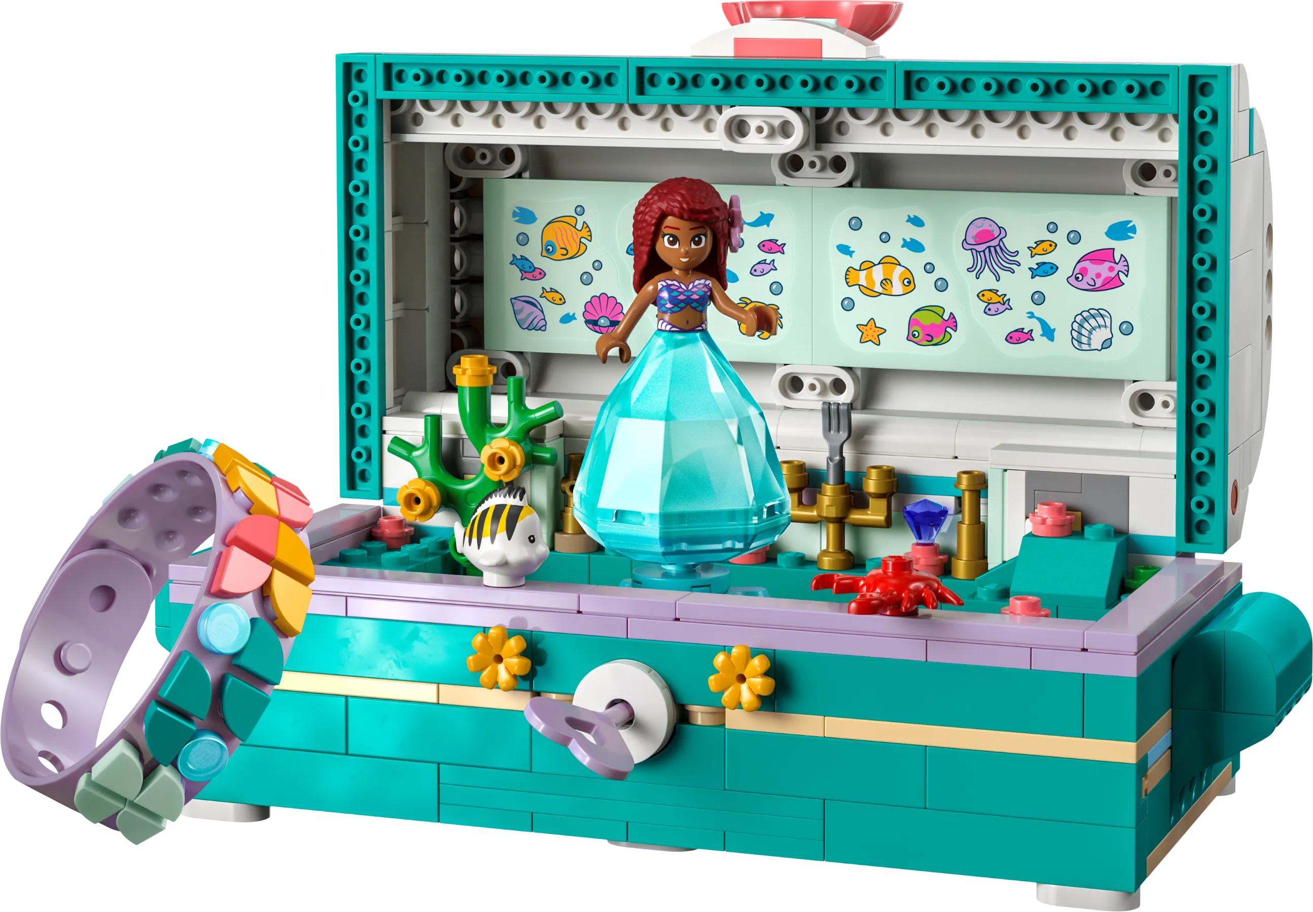 LEGO Disney Ariel's Treasure Chest • Set 43229 • SetDB