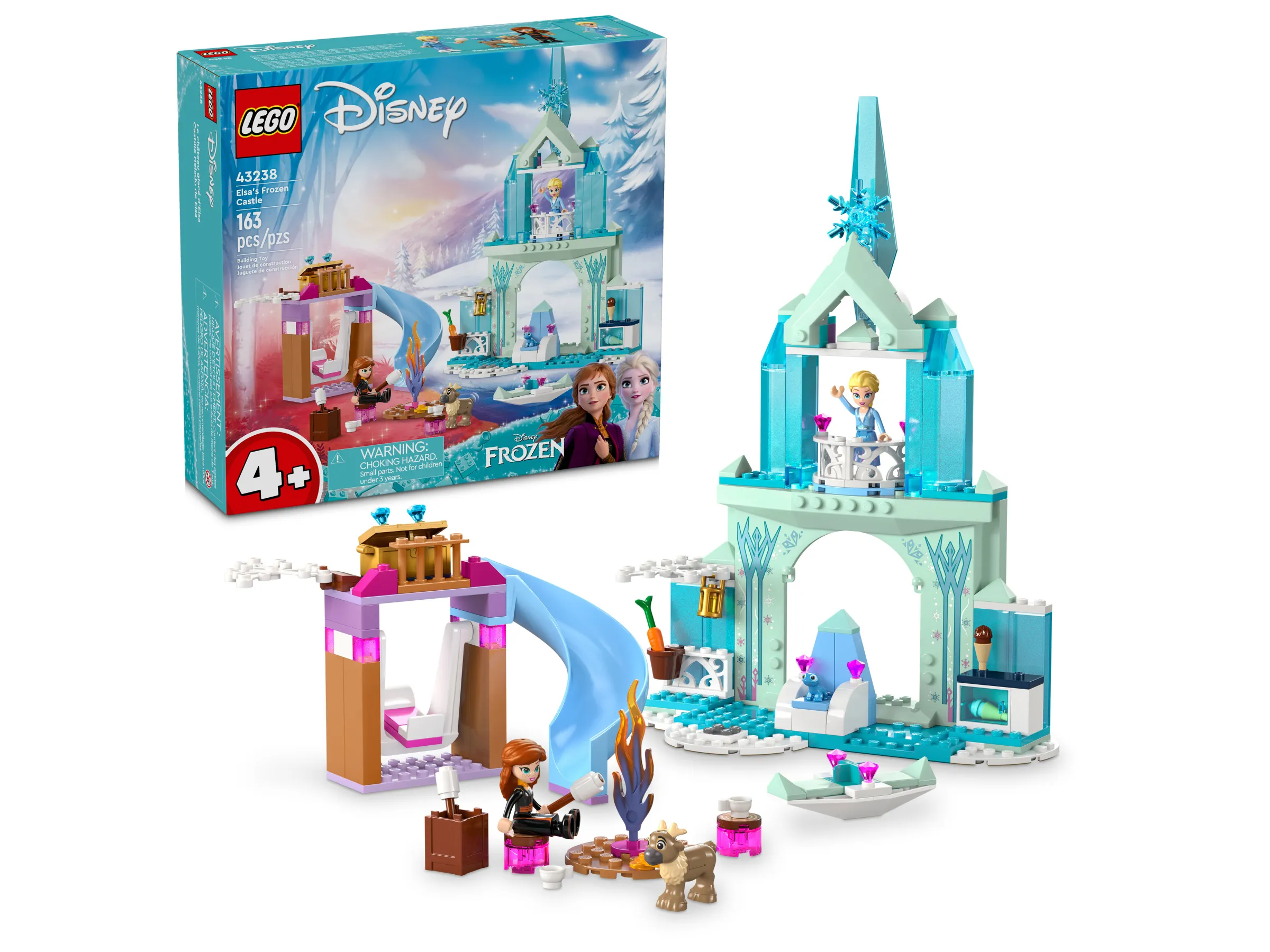 LEGO Disney Elsa's Frozen Castle • Set 43238 • SetDB