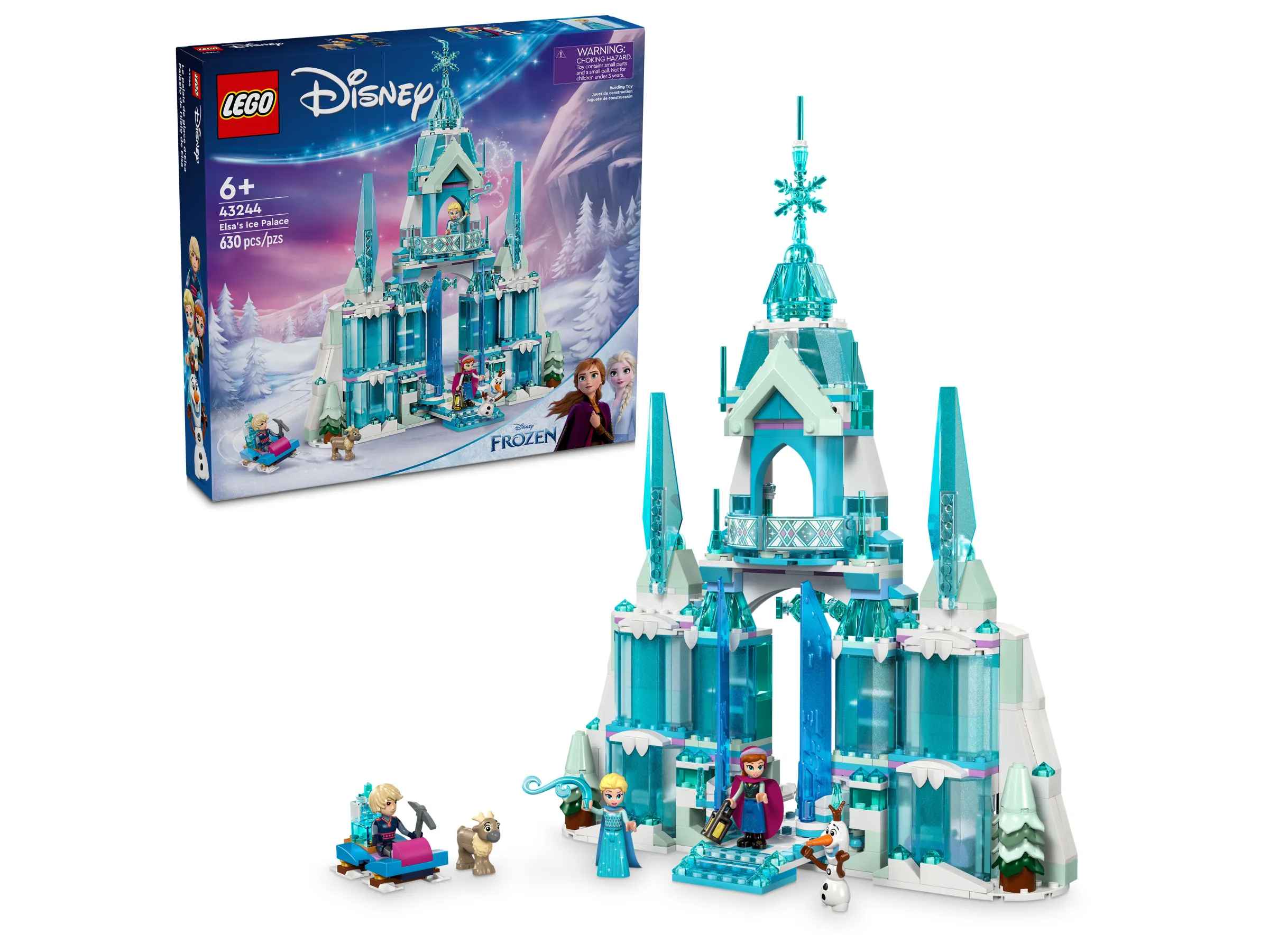LEGO Disney Elsa's Ice Palace • Set 43244 • SetDB