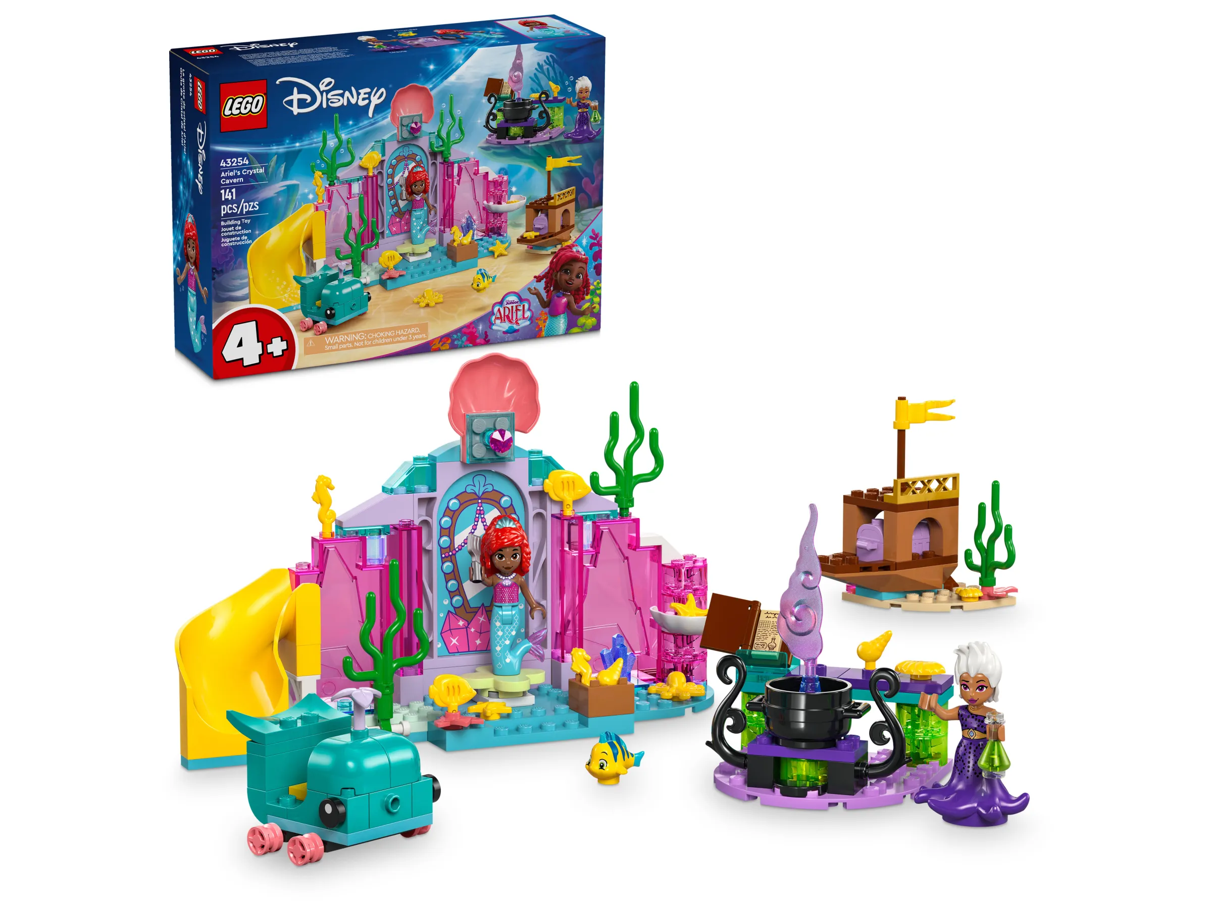 LEGO Disney Ariel's Crystal Cavern • Set 43254 • SetDB