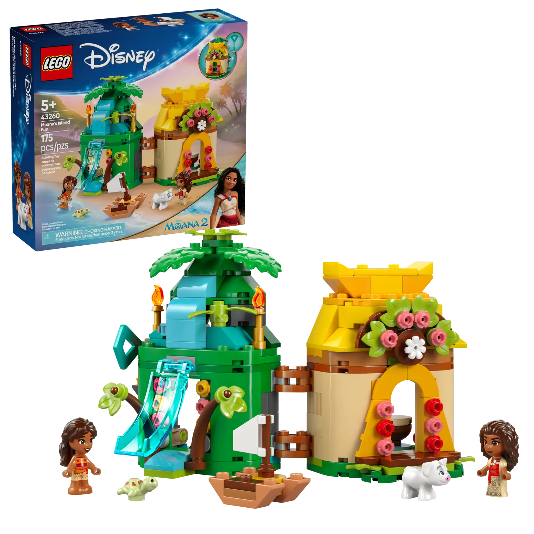 LEGO Disney Moana's Island Fun • Set 43260 • SetDB