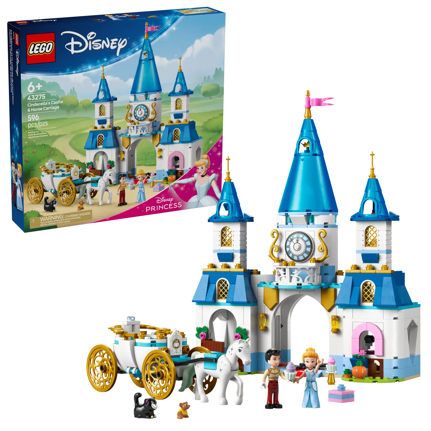 LEGO Disney Cinderella's Castle Horse Carriage