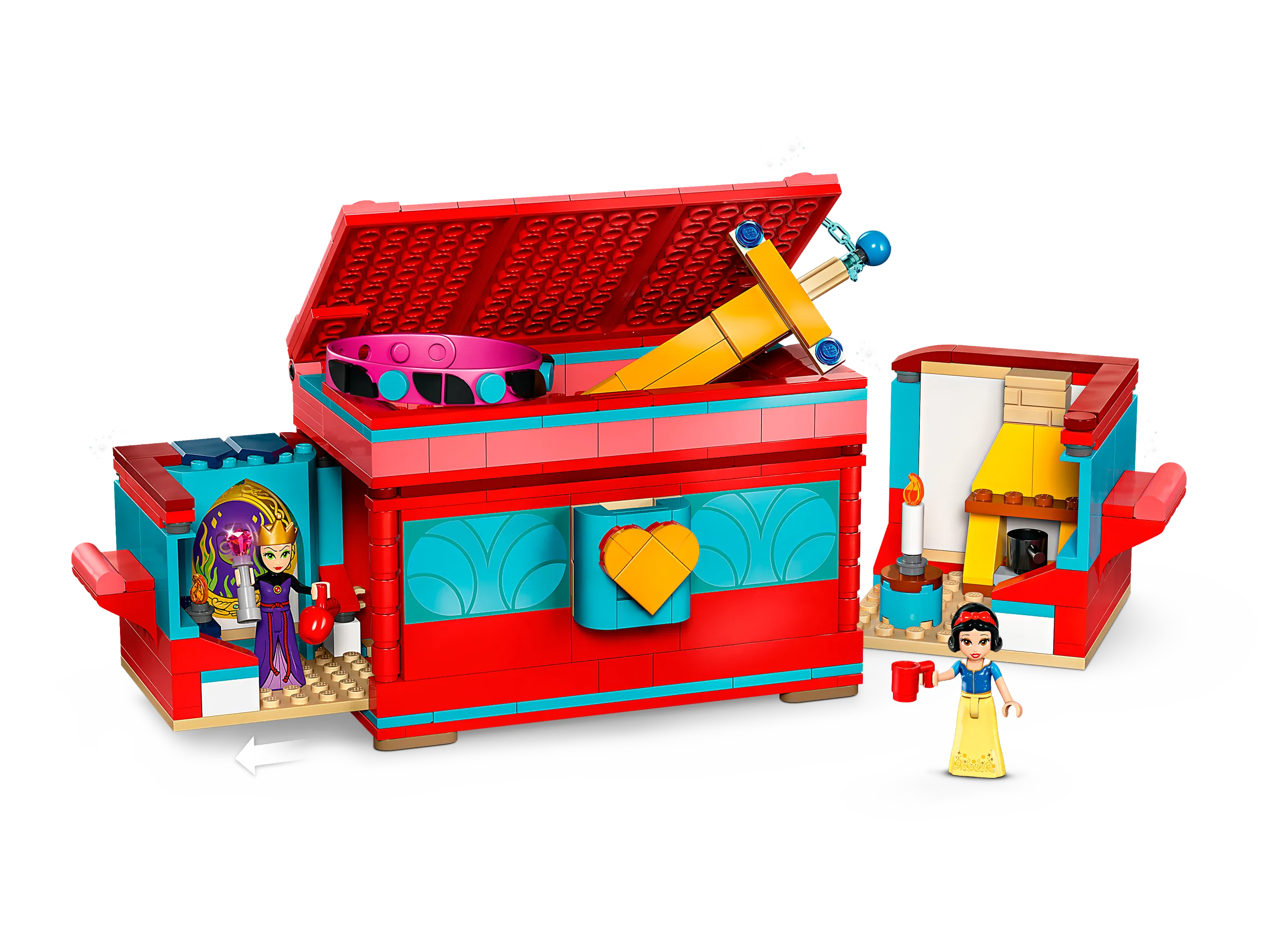 LEGO Disney Snow White's Jewelry Box • Set 43276 • SetDB