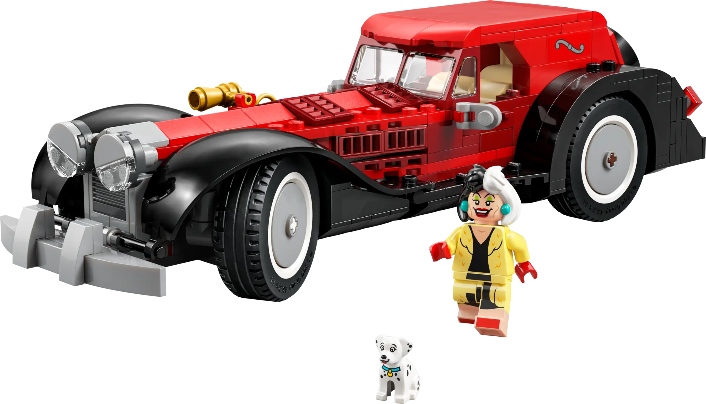 キュージョン　ディズニー　セット　スクルージ、カンガ&ルー　etc LEGO Disney Cruella De Vil's Car • Set 43277 • SetDB