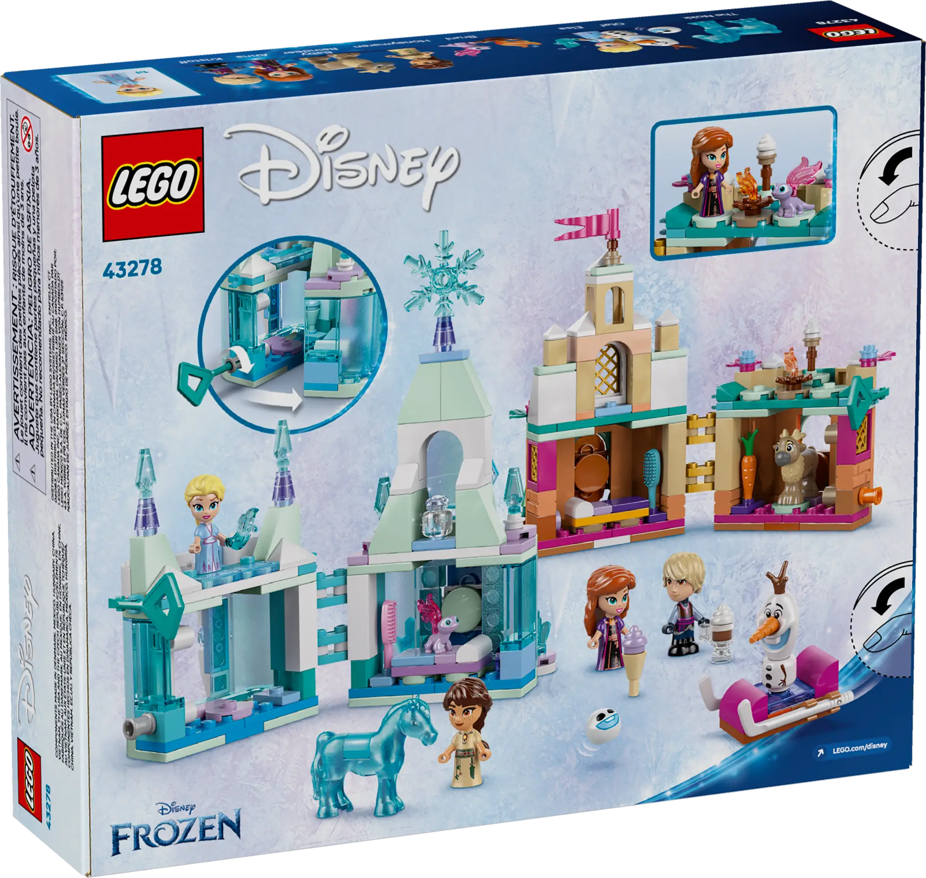 Frozen Anna Frozen Lego Sets LEGO Disney Mini Arendelle Castle