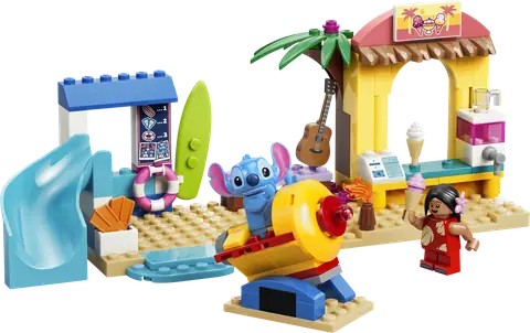 LEGO Disney Beach Fun with Lilo & Stitch • Set 43280