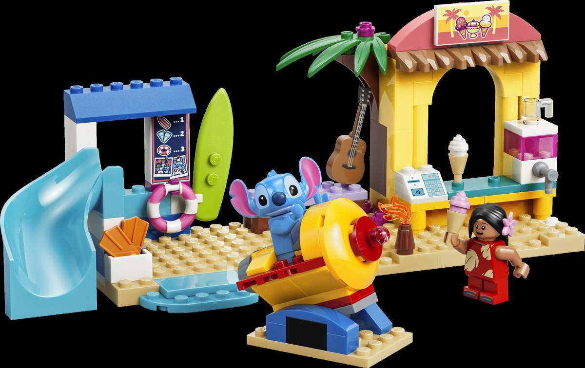 LEGO Disney Beach Fun with Lilo & Stitch • Set 43280