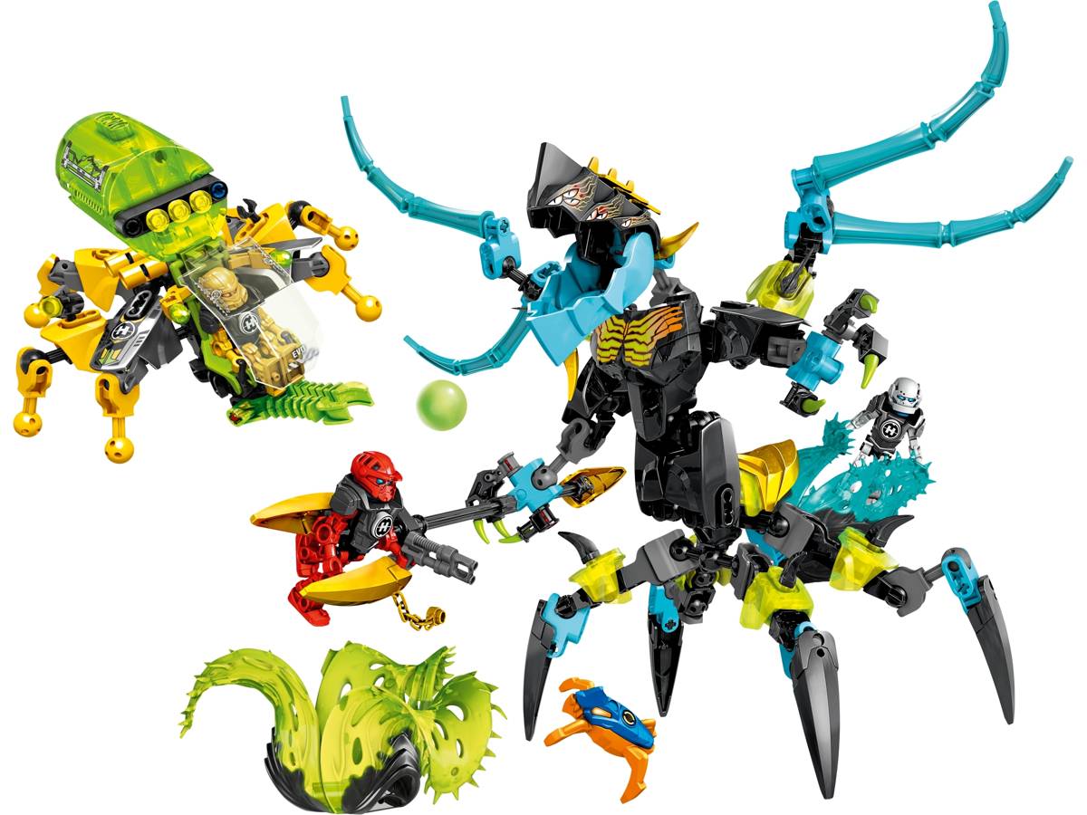 LEGO HERO Factory QUEEN Beast vs. FURNO, EVO & STORMER