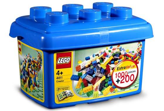 LEGO Classic Blue Strata XXL • Set 4411 • SetDB