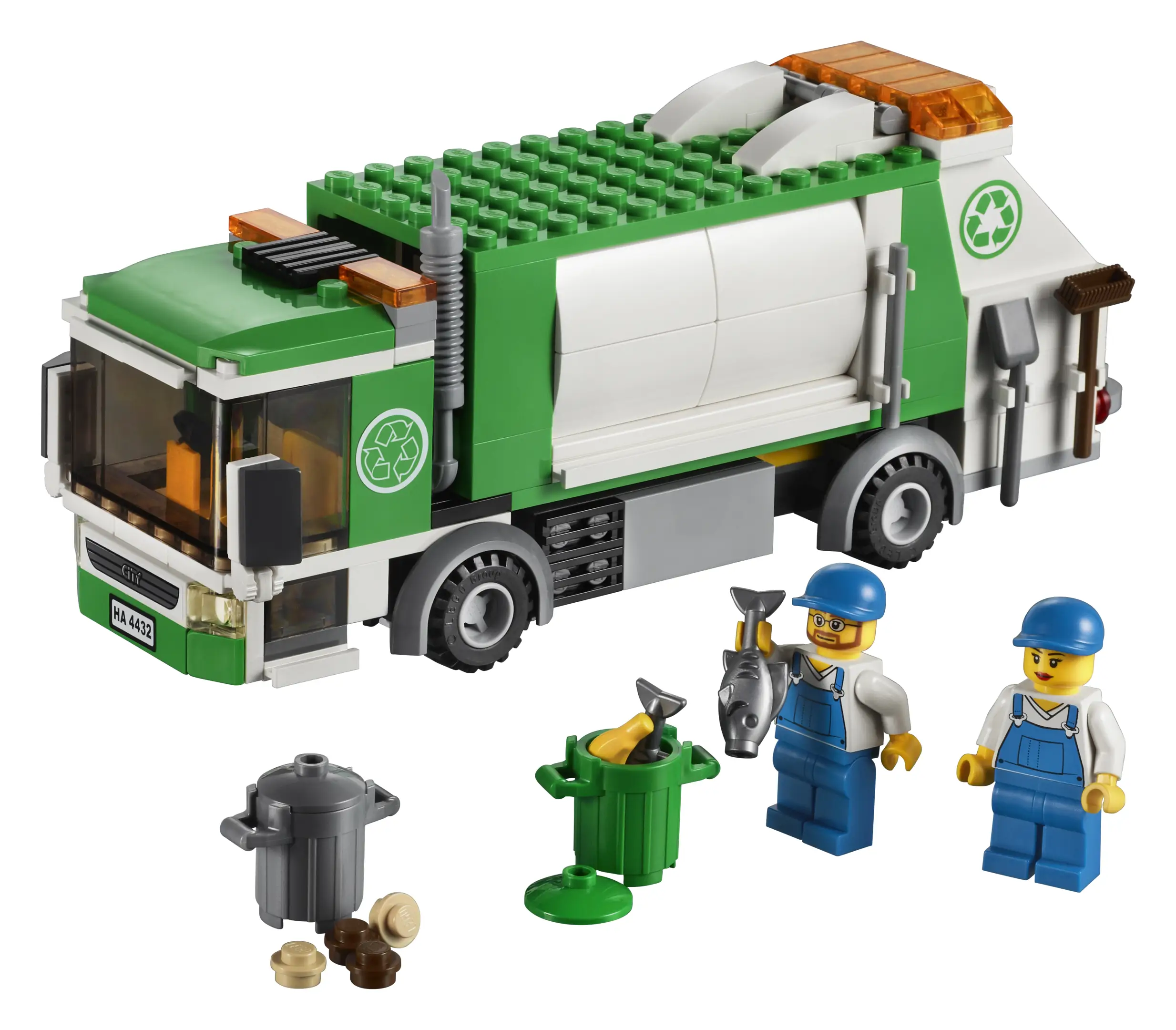 LEGO City Garbage Truck • Set 4432 • SetDB • Merlins Bricks