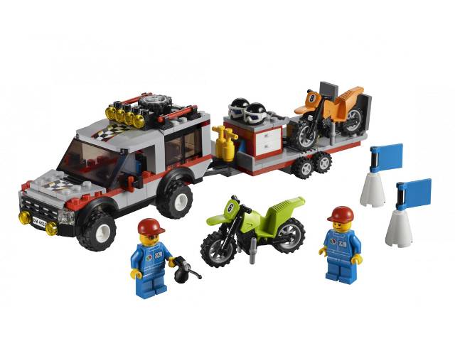 LEGO City Dirt Bike Transporter • Set 4433 • SetDB