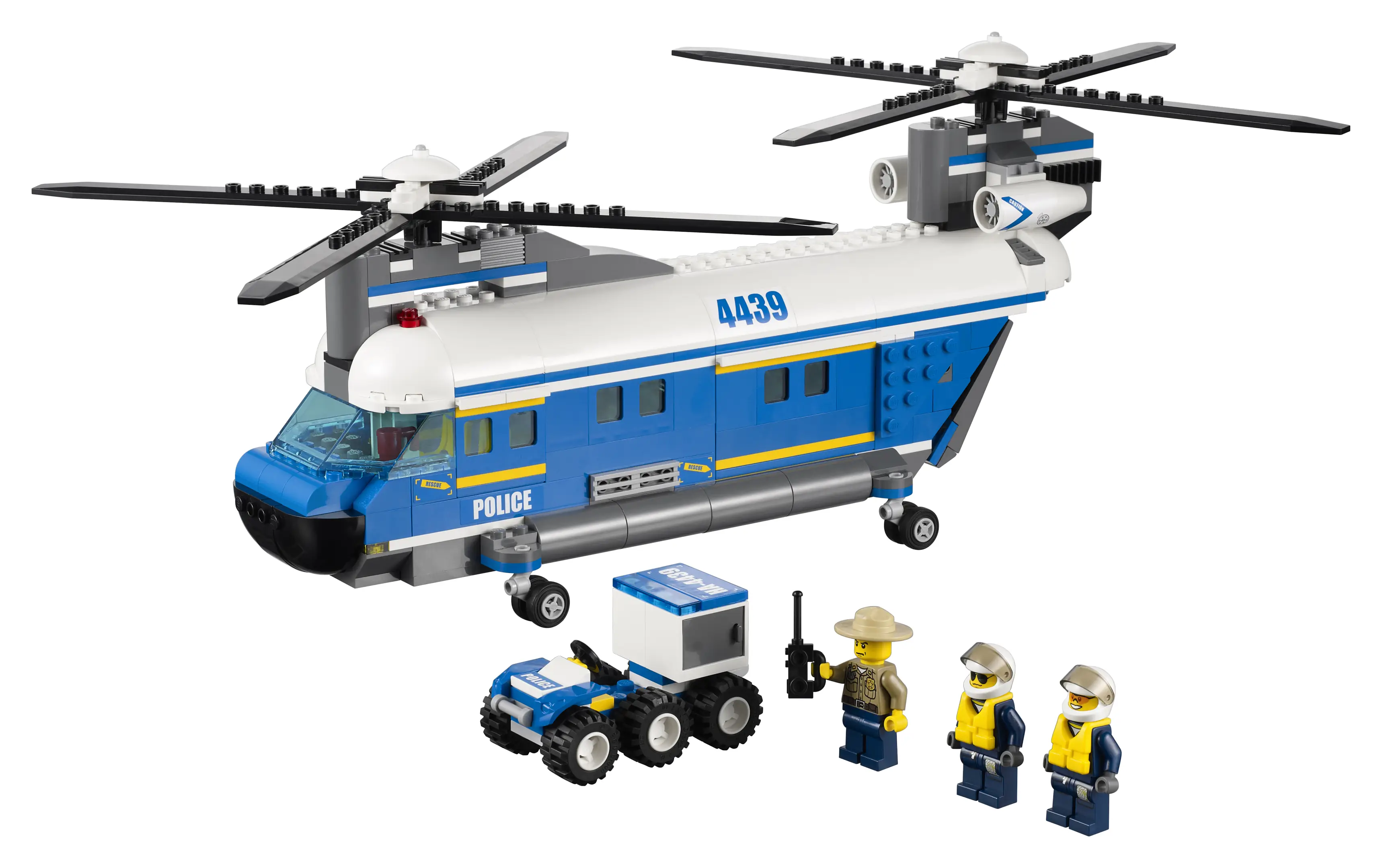 LEGO City Heavy-Duty Helicopter • Set 4439 • SetDB