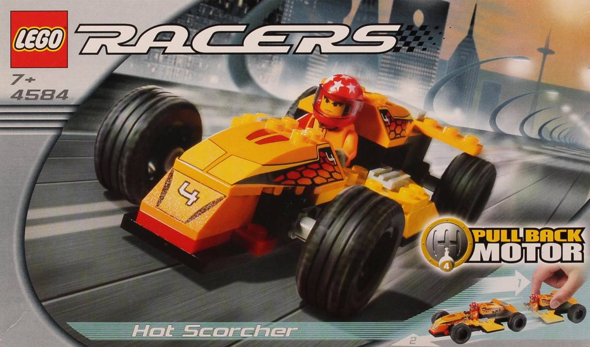 LEGO Racers Hot Scorcher • Set 4584 • SetDB • Merlins Bricks