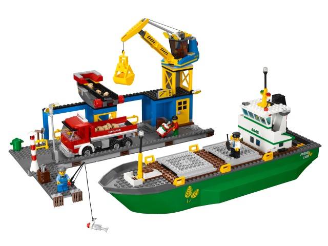 LEGO City Harbor • Set 4645 • SetDB • Merlins Bricks