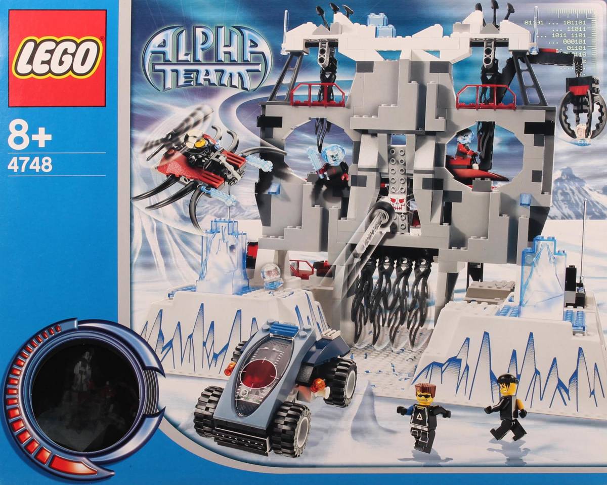 LEGO Alpha Team Ogel's Mountain Fortress • Set 4748