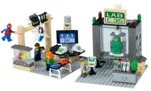 LEGO Spider-Man and Green Goblin the origins • Set 4851