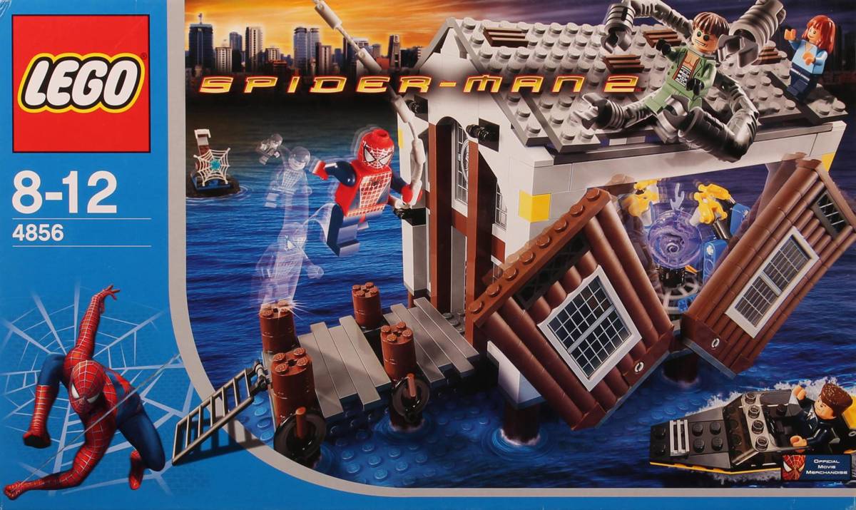 No.165 レゴ 4856 スパイダーマン2 ドック・オクの隠れ家