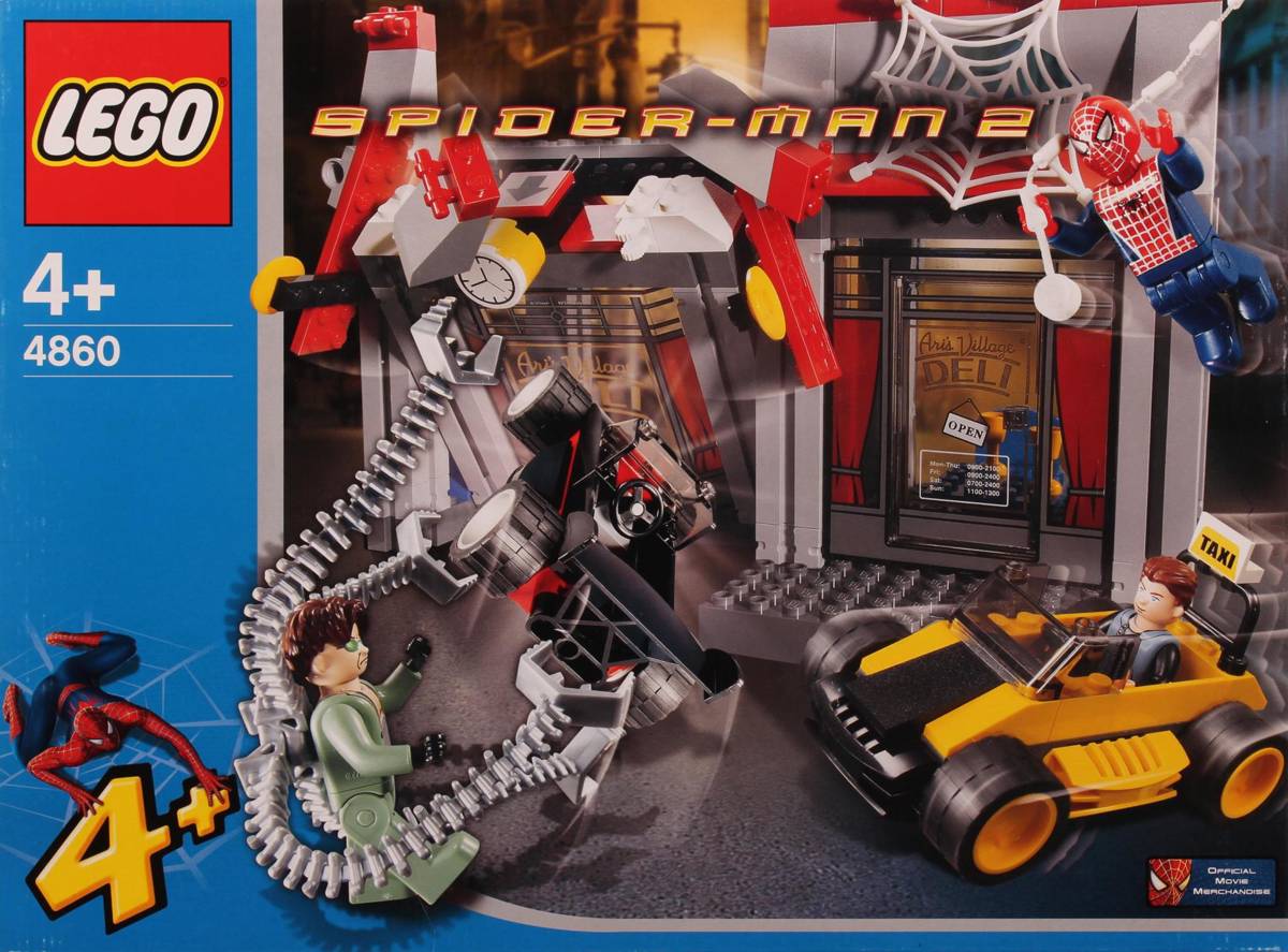 LEGO Spider-Man Café Attack • Set 4860 • SetDB