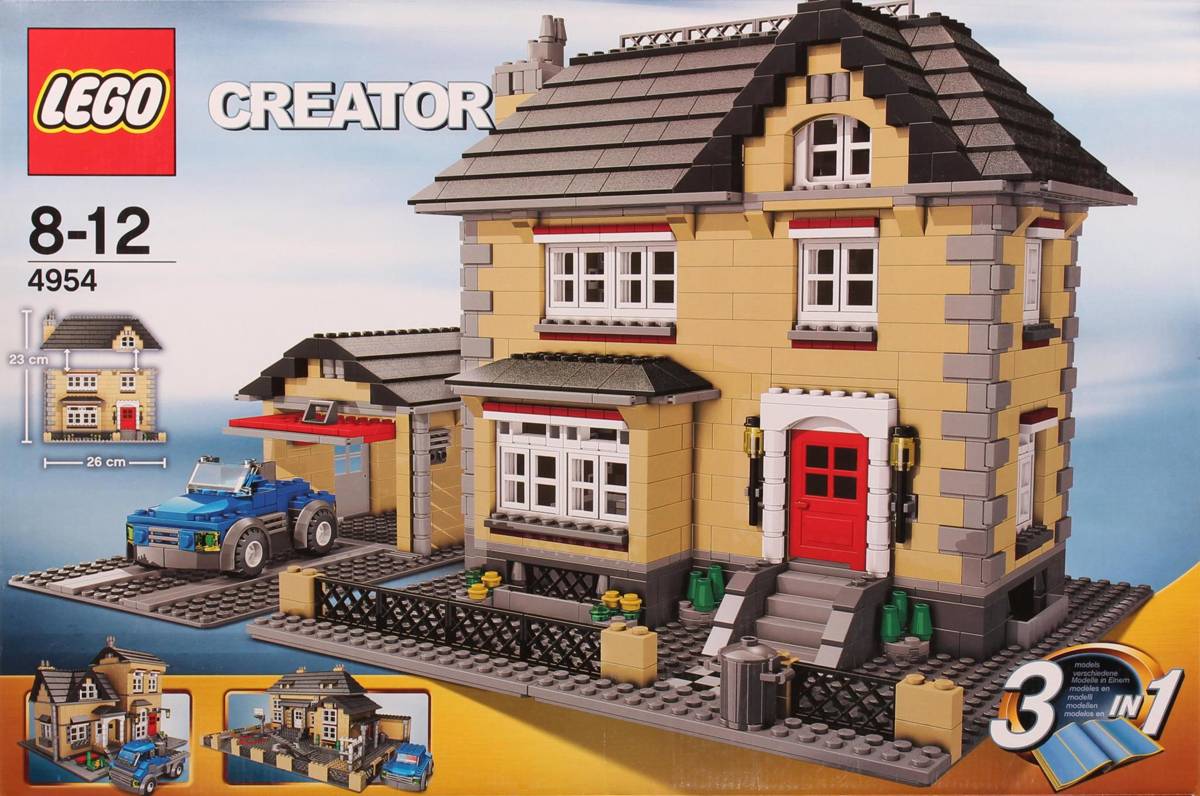 LEGO Creator Model Town House • Set 4954 • SetDB