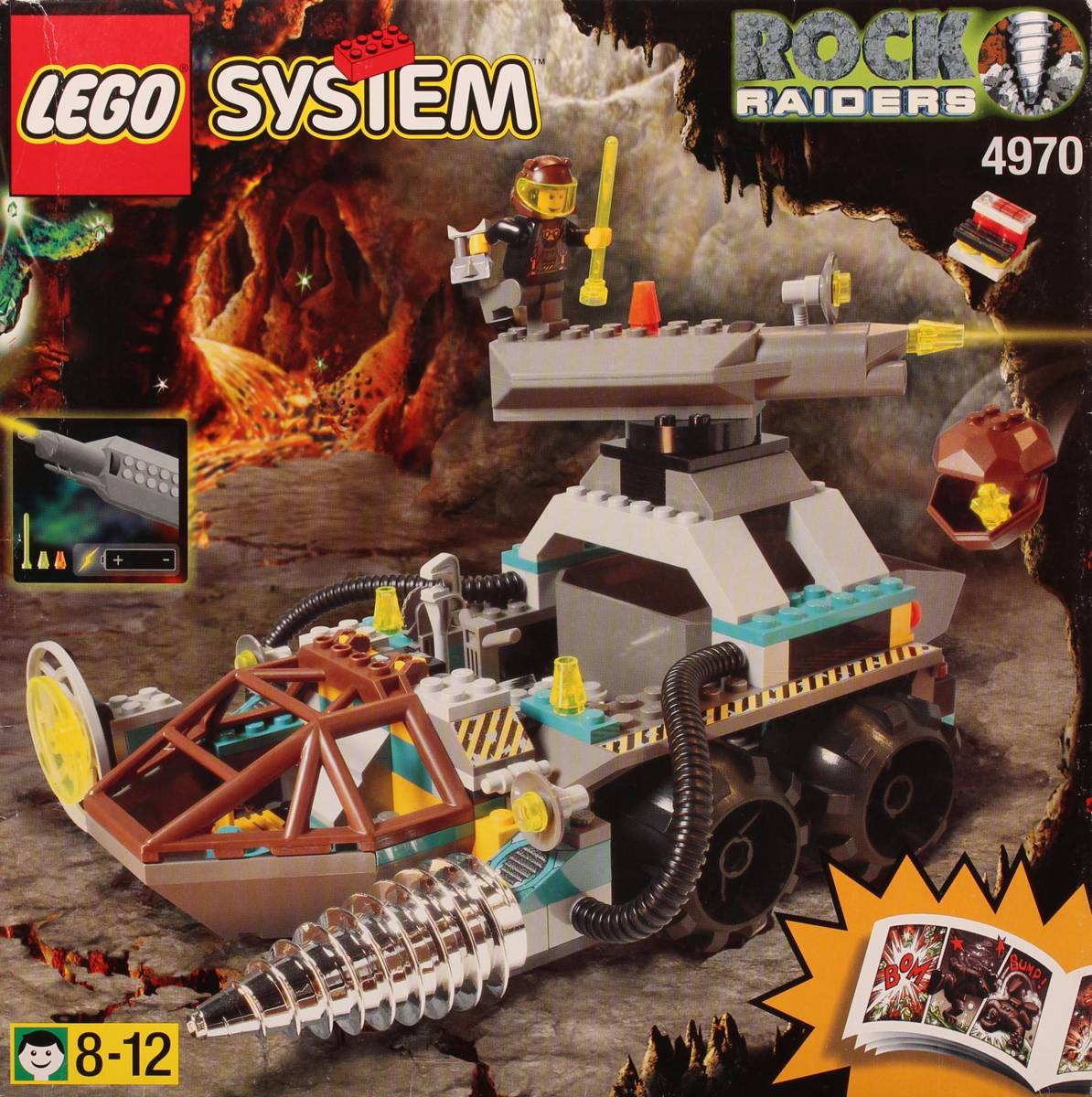 LEGO Rock Raiders The Chrome Crusher • Set 4970 • SetDB