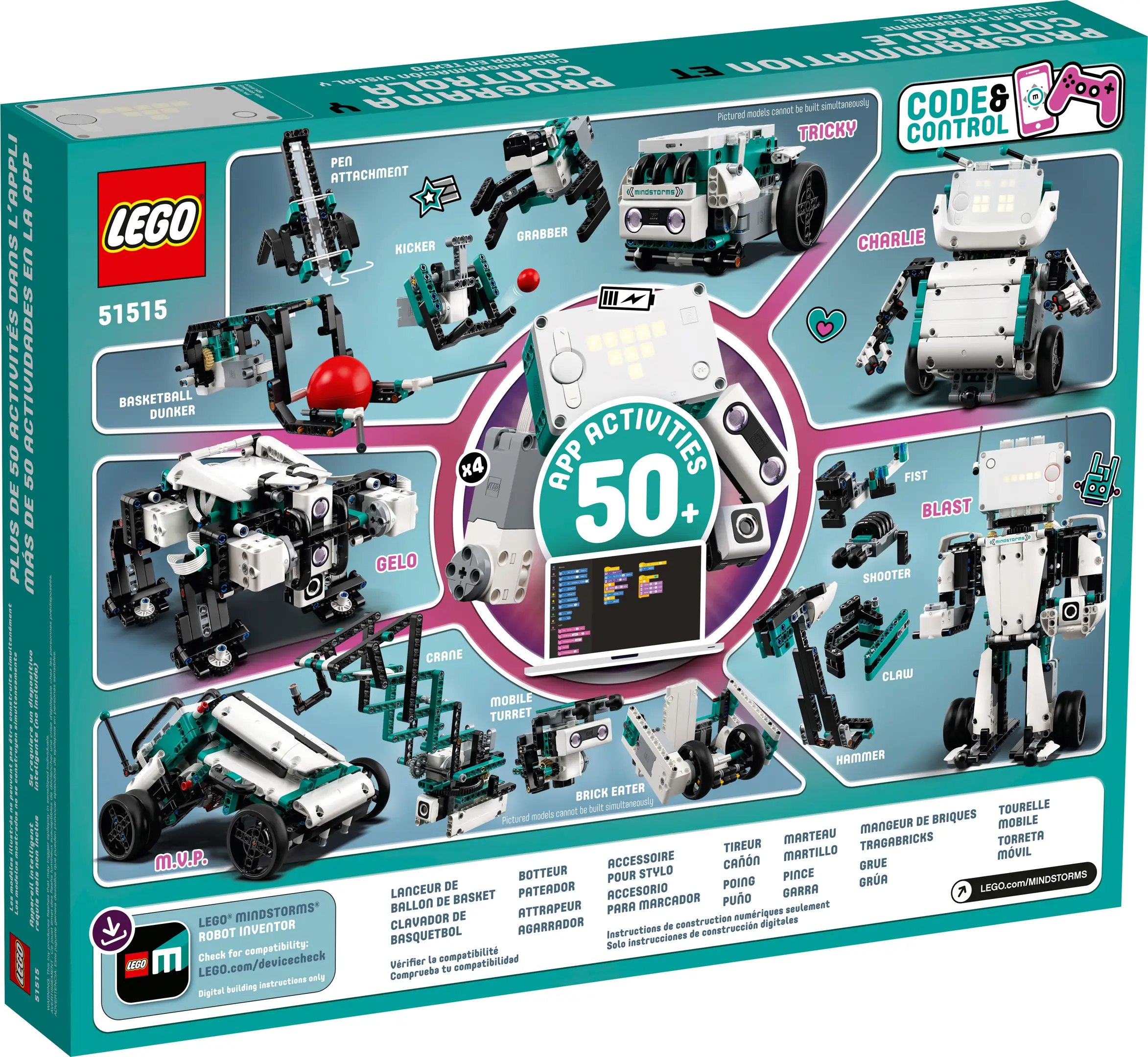 LEGO MINDSTORMS Robot Inventor • Set 51515 • SetDB