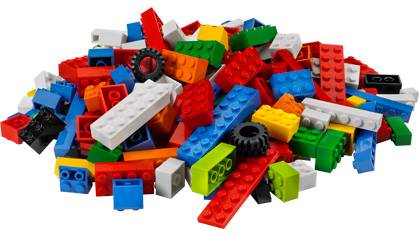 blセット Lego 5539 Creative Box Build Kit - Bricks & More, 480 Colorful