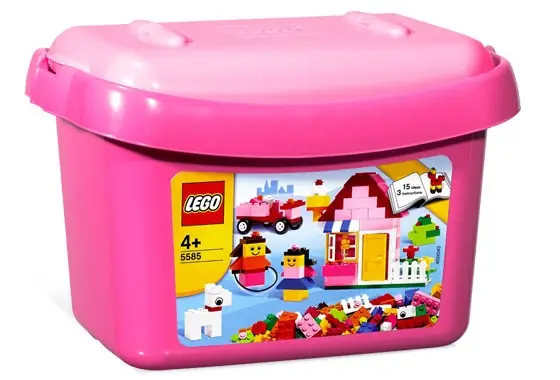 LEGO Classic Pink Brick Box • Set 5585 • SetDB