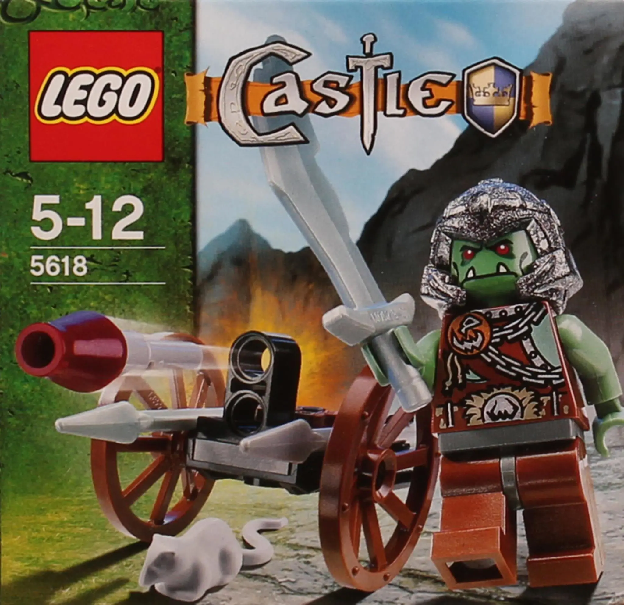 LEGO Castle Troll Warrior • Set 5618 • SetDB
