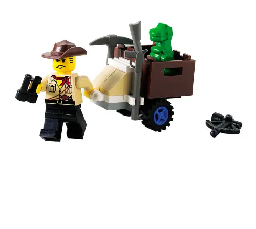 LEGO Adventurers Johnny Thunder and Baby T • Set 5903