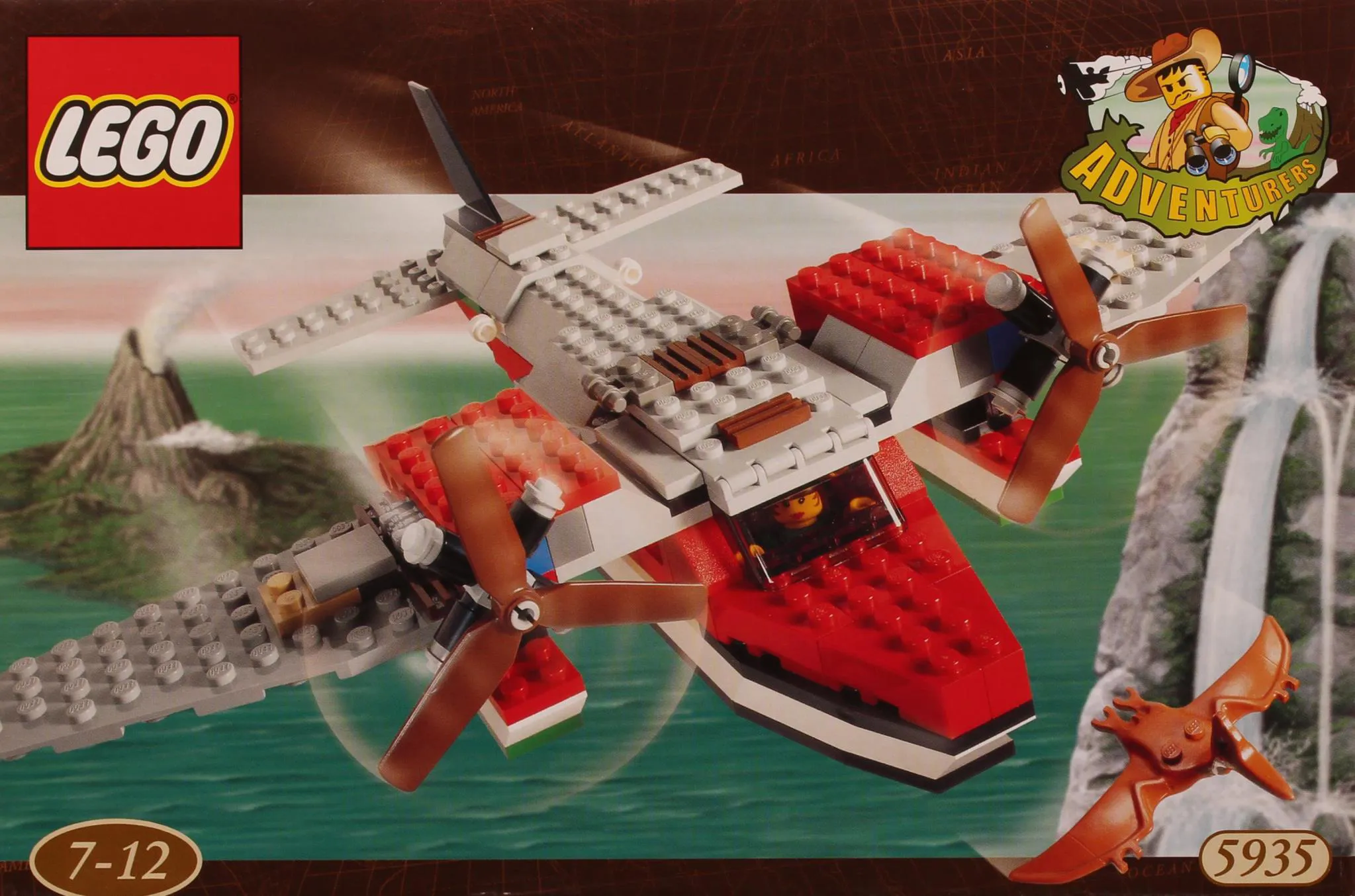 ハル LEGO Adventurers Island Hopper • Set 5935 • SetDB