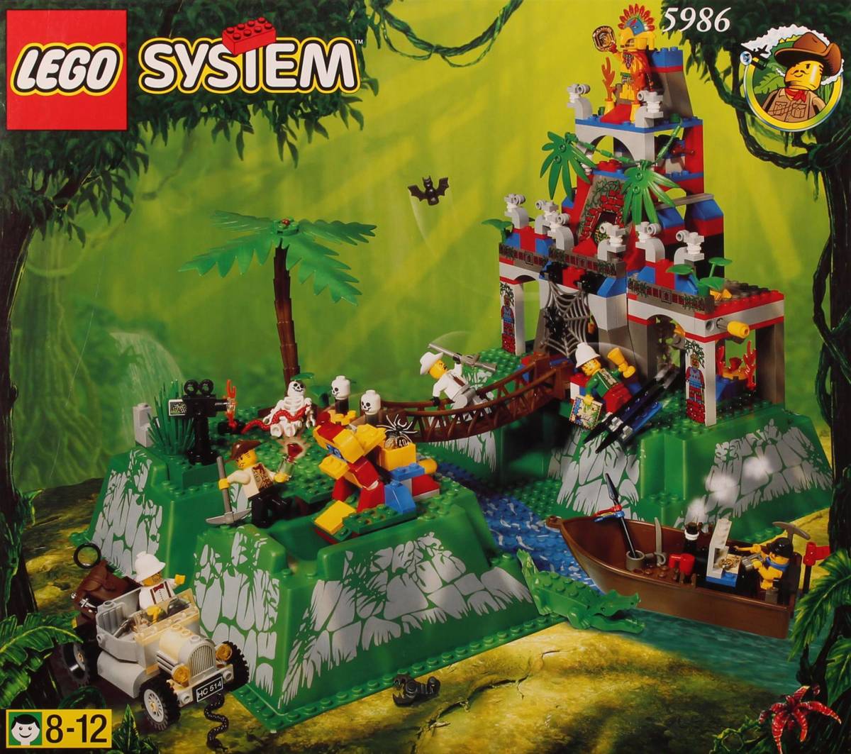 LEGO Adventurers Amazon Ancient Ruins • Set 5986 • SetDB