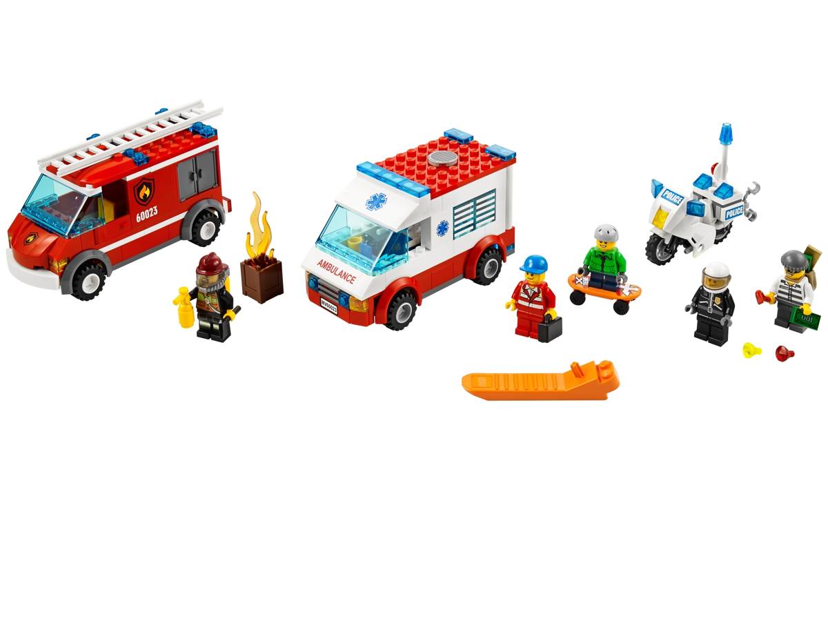 LEGO City Starter Set • Set 60023 • SetDB • Merlins Bricks