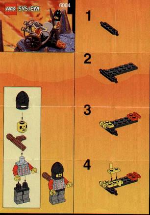 LEGO Castle Crossbow Cart • Set 6004 • SetDB
