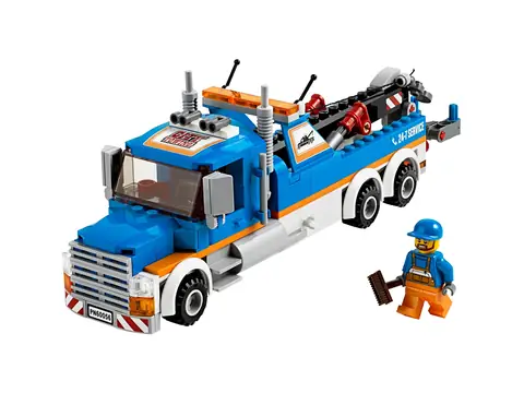 LEGO City Tow Truck • Set 60056 • SetDB • Merlins Bricks