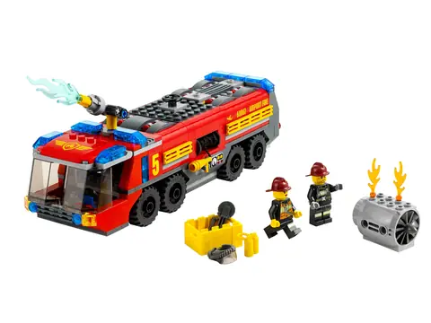 LEGO City Airport Fire Truck • Set 60061 • SetDB