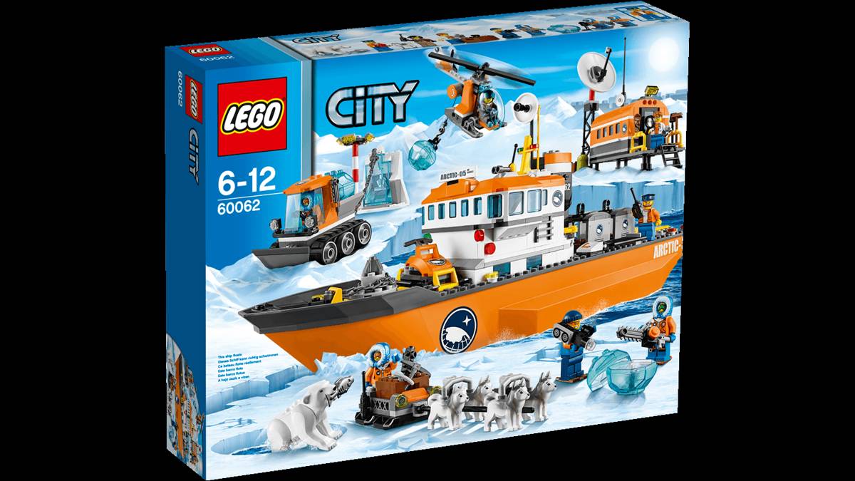 LEGO City Arctic Icebreaker • Set 60062 • SetDB
