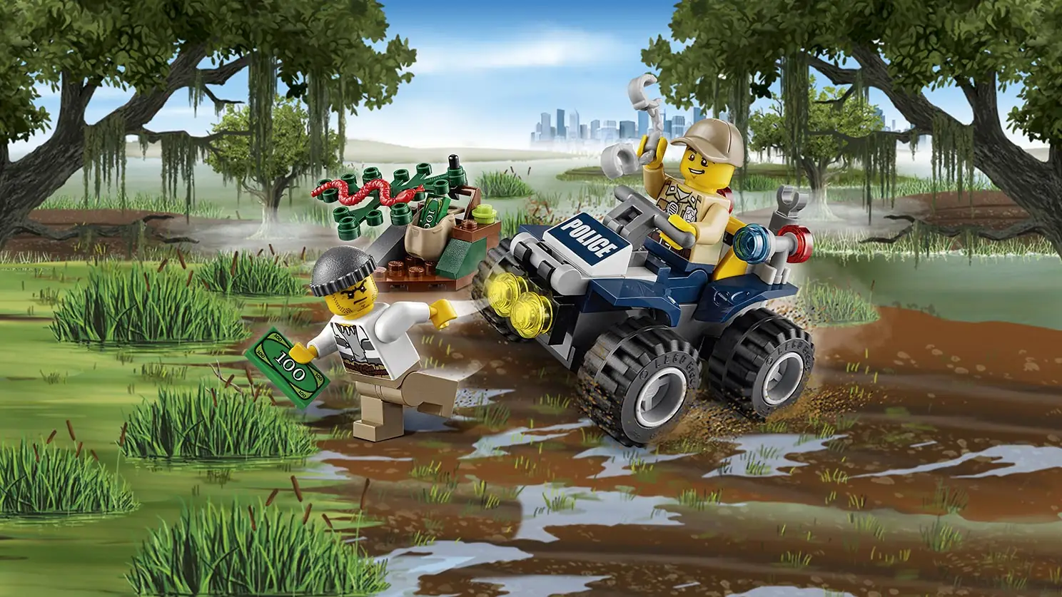LEGO City ATV Patrol • Set 60065 • SetDB • Merlins Bricks